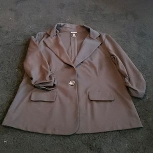 Women's XL SOHO Black Blazer